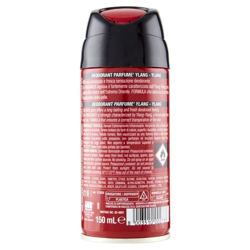 INTESA DEODORANTE SPRAY UOMO 150ML YLANG-YLANG