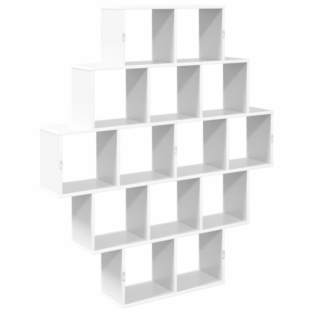Scaffale da parete Bianco 120 x 20 x 136 cm 8012156