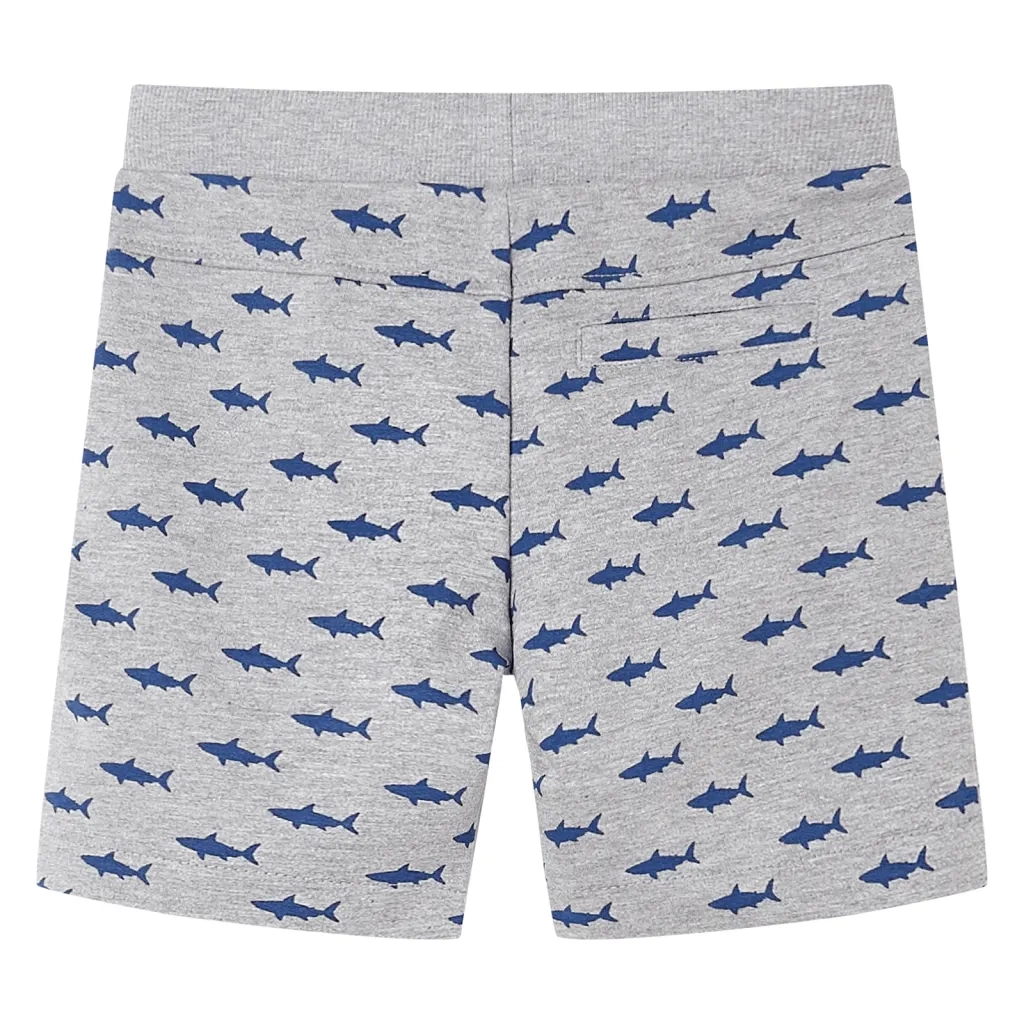 Pantaloncini per Bambini con Coulisse Grigio Chiaro M¨¦lange 116 CFW2884836