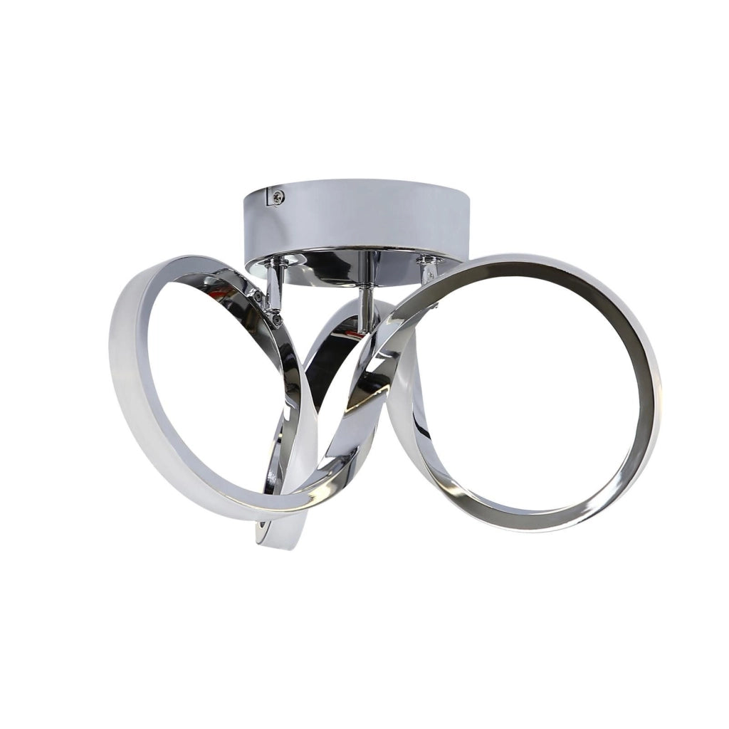 ZMH Lampada da soffitto plafoniera LED moderna 31cm alluminio per interni soggiorno camera letto