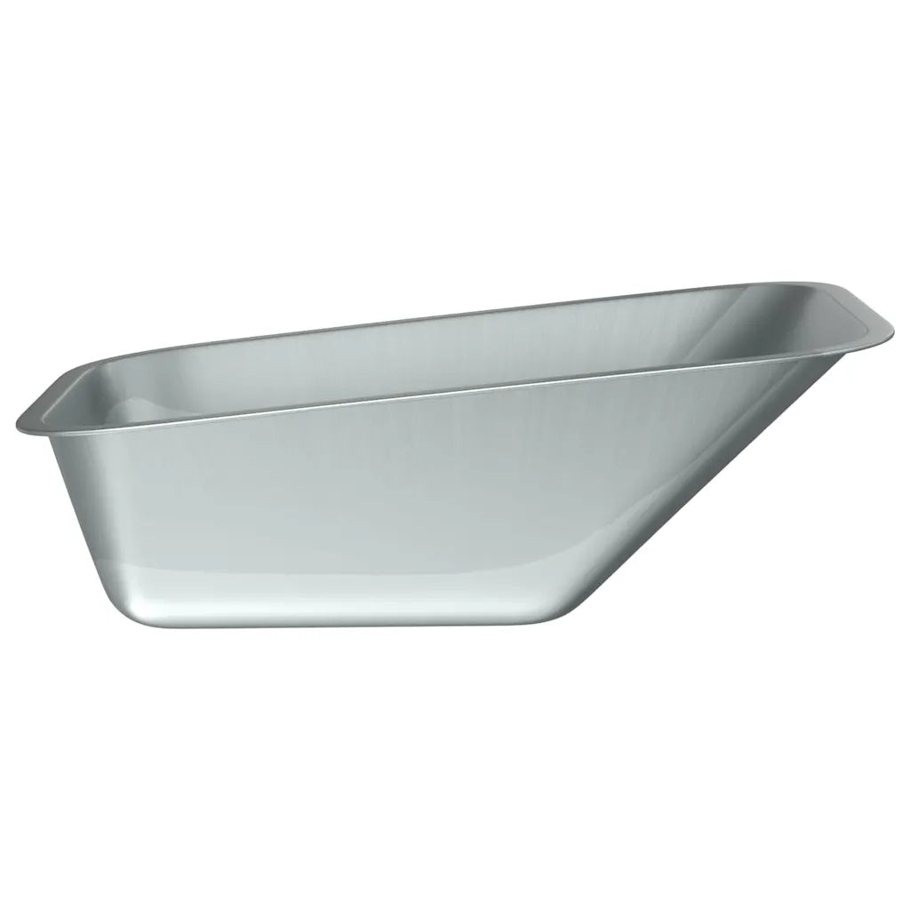 Sostituzione Vassoio Carriola Argento 88 x 60 x 32 cm Acciaio 42007976