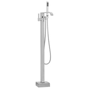 Miscelatore Vasca da bagno Argento Cromato Freestanding Moderno