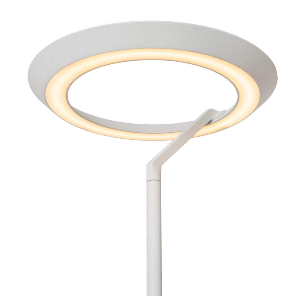 Lampada da terra LED CELESTE bianca disco Lucide
