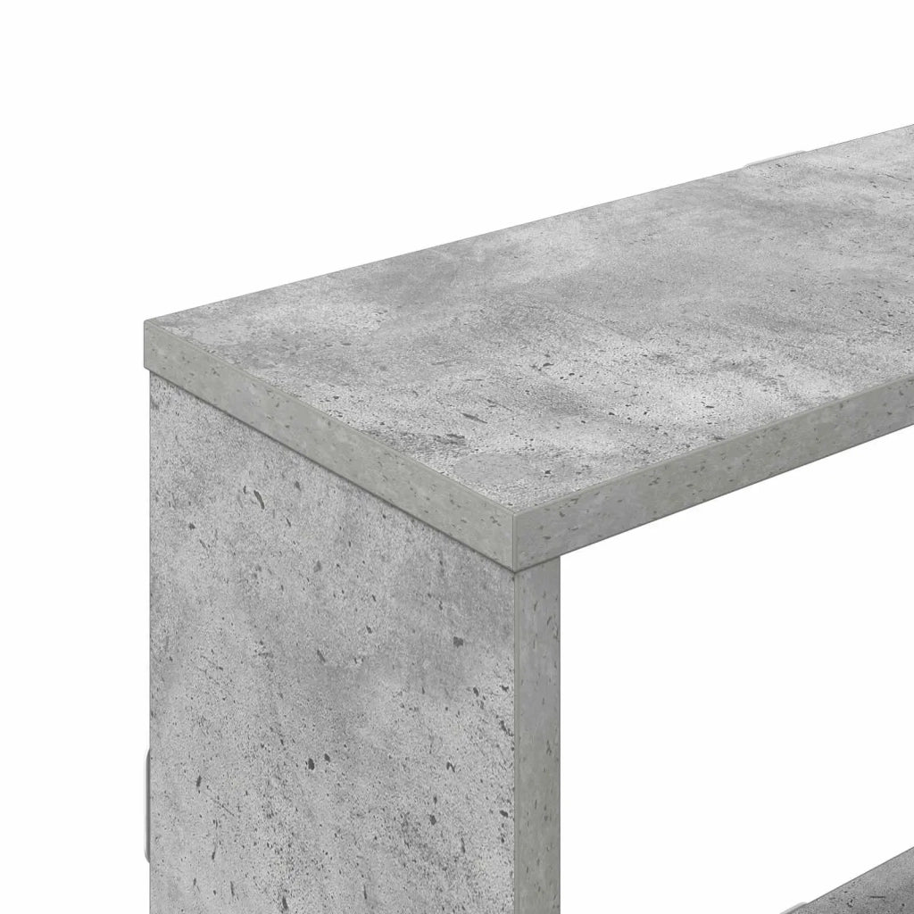 Scaffale da parete Grigio Cemento 122 x 18 x 60 cm 8012183