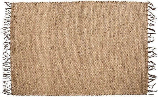 Tappeto naturale extra grande - grande tappeto per pavimento - tappeto manuale - progetto duraturo - 260 cm x 180 cm