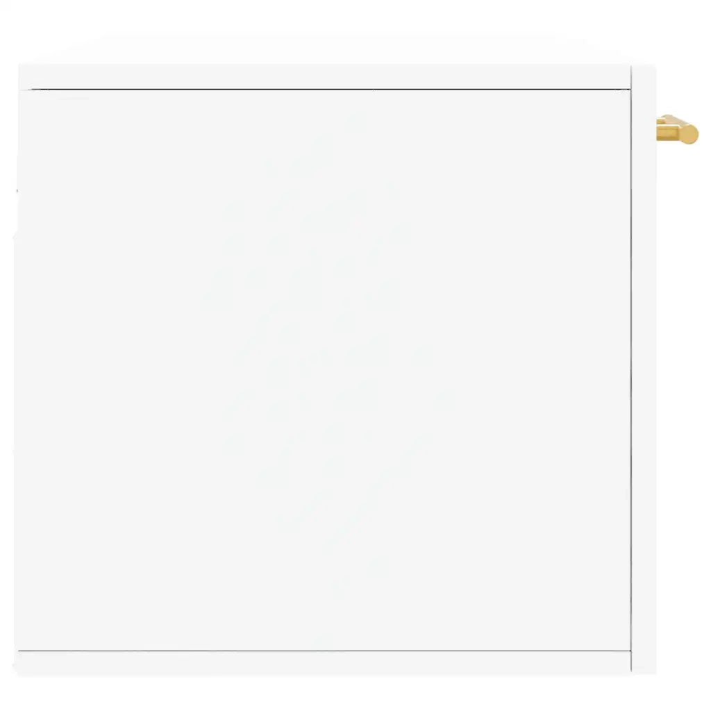 Armadietto a Muro | Mobile a Parete Bianco 80x36,5x35 cm in Legno Multistrato