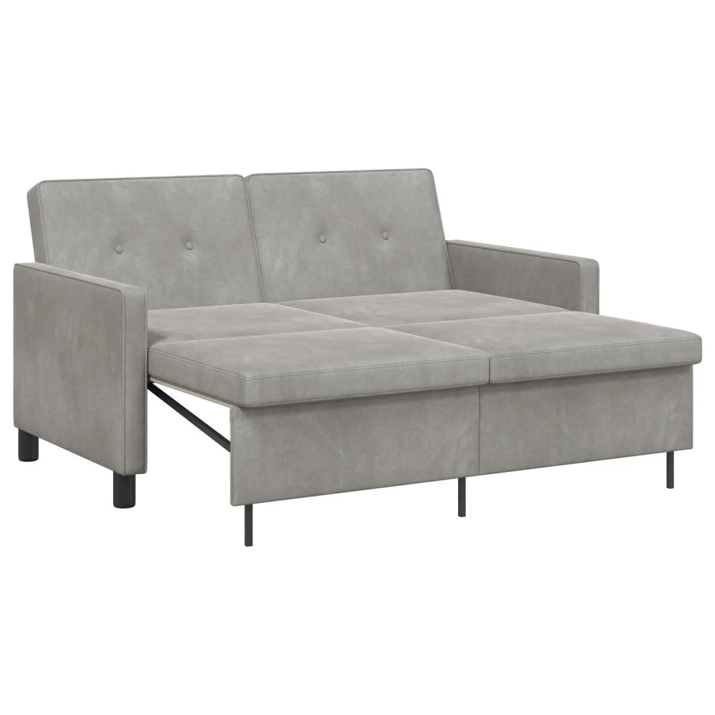 Divano letto Verde chiaro Tessuto 42033352