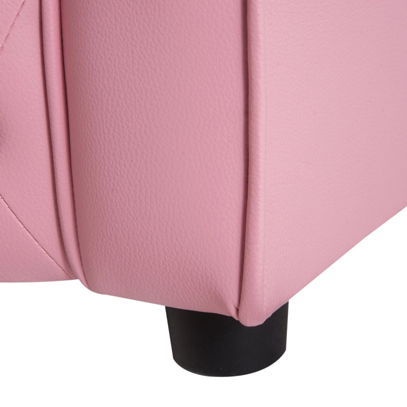 POLTRONA per bambini 59 x 41,5 x 49 cm PVC rosa