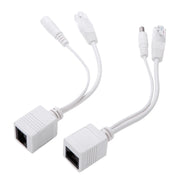 Trade Shop - Power Over Ethernet Adattatore Iniettore Estrattore Passivo Poe Kit Cavo Cat5 -