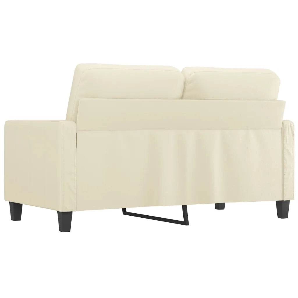 Divano a 2 Posti-Sofa 2 Posti Crema 120 cm in Similpelle 629503