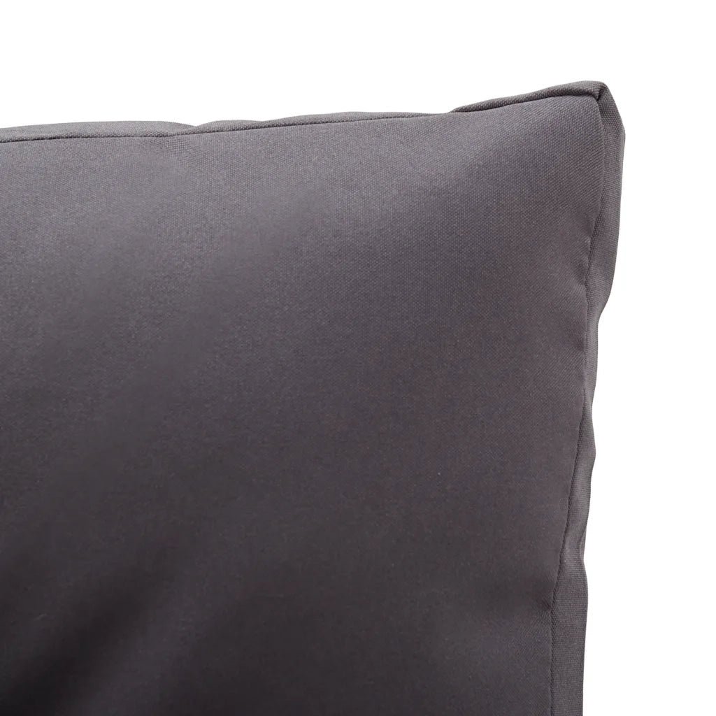 Divano da Giardino 2 Posti con Cuscini-Sofa da Giardino-Divano da esterno Grigio 124 cm Polyrattan
