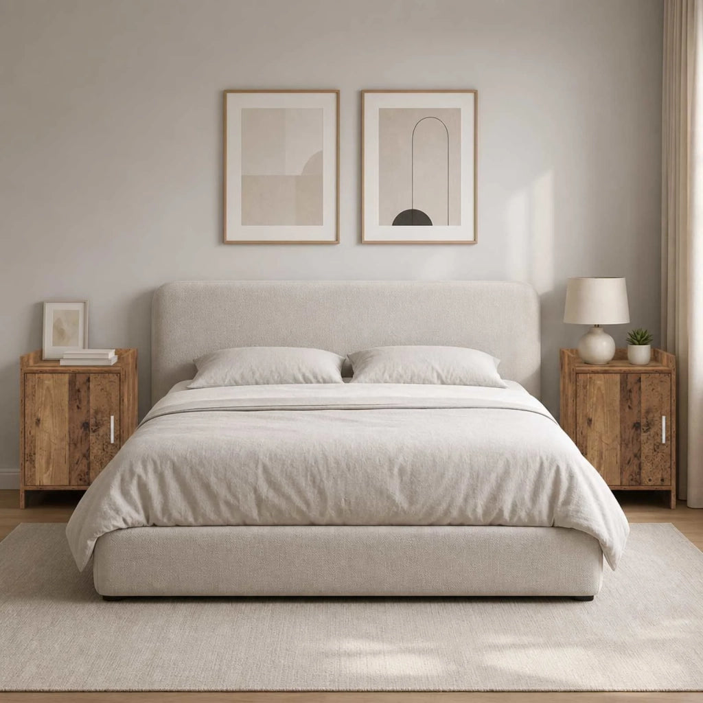 Comodini 2 pz Legno antico 40 x 30 x 60 cm Legno ingegnerizzato 8011024