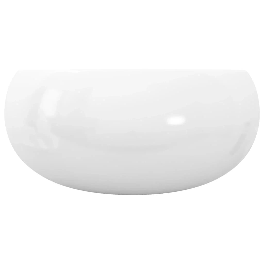Lavandino da bagno diametro 40 cm rotondo ceramica bianca 02_0002527