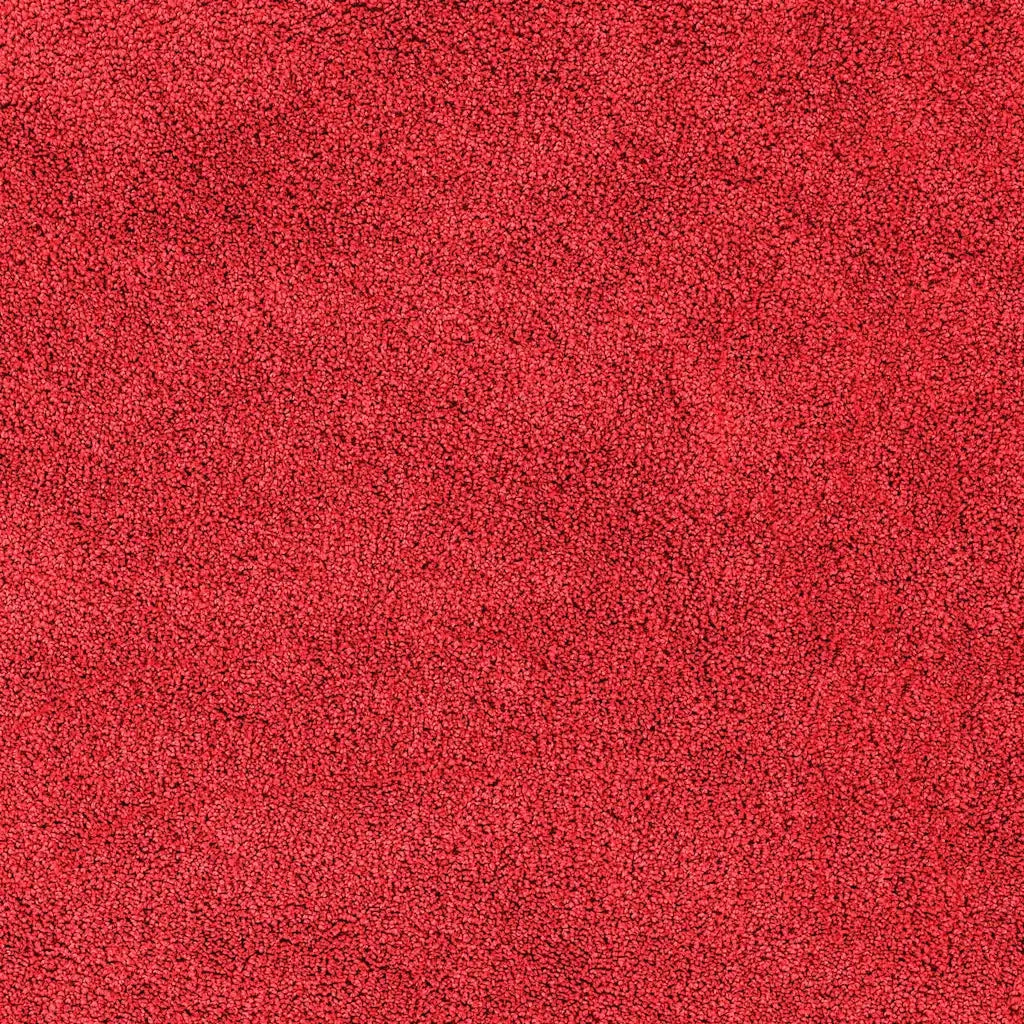 Tappeto Antiscivolo per Bagno con Taglio per Toilette Rosso 4019818