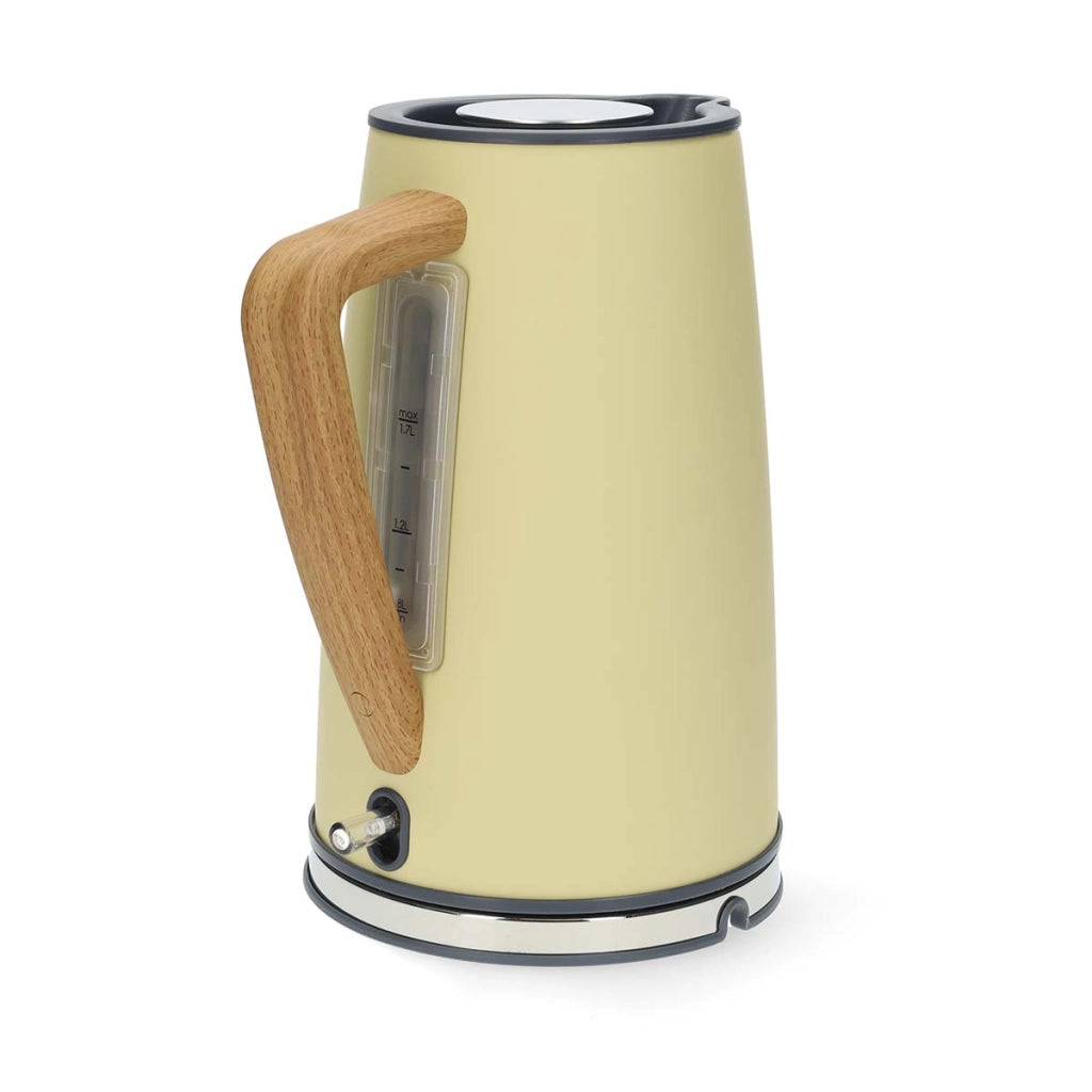 Bollitore elettrico Soft Touch da 1,7 l 2200 W con regolatore Strix Giallo Nedis