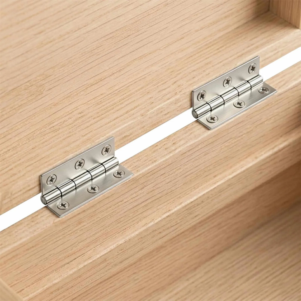 Cerniera 24 pz 44 x 31 x 5 mm Argento Acciaio 42041393