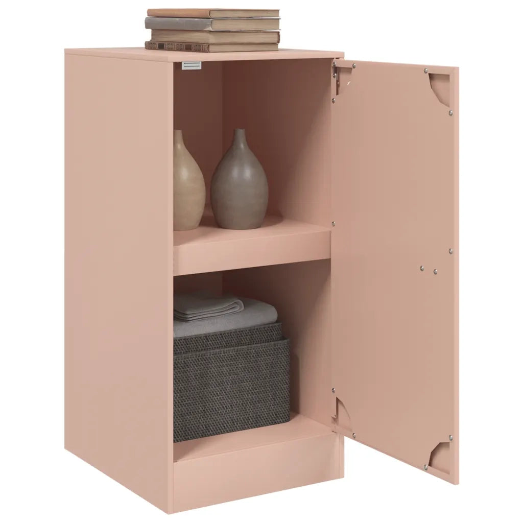 Credenza | Madia | Buffet da pranzo | Armadio da pranzo Rosa 34,5x39x73 cm in Acciaio