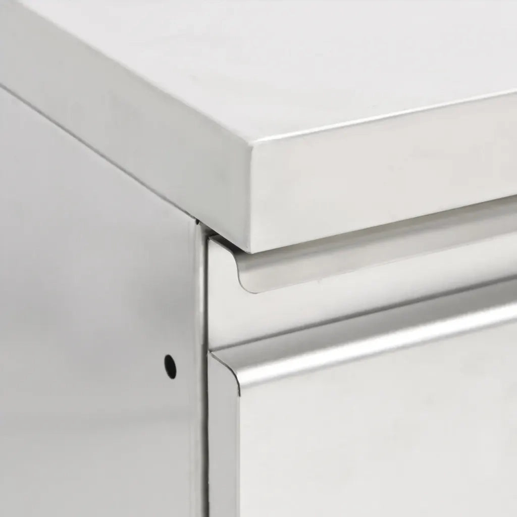 Mobili da cucina commerciali con 3 cassetti 2 pz 50x60x96 cm 3081935