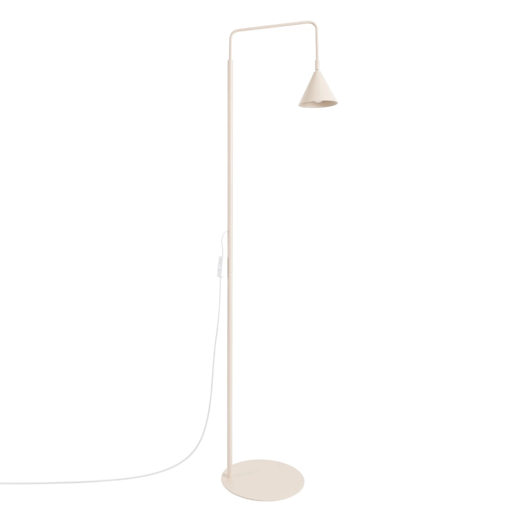 Lampada da terra NOX beige