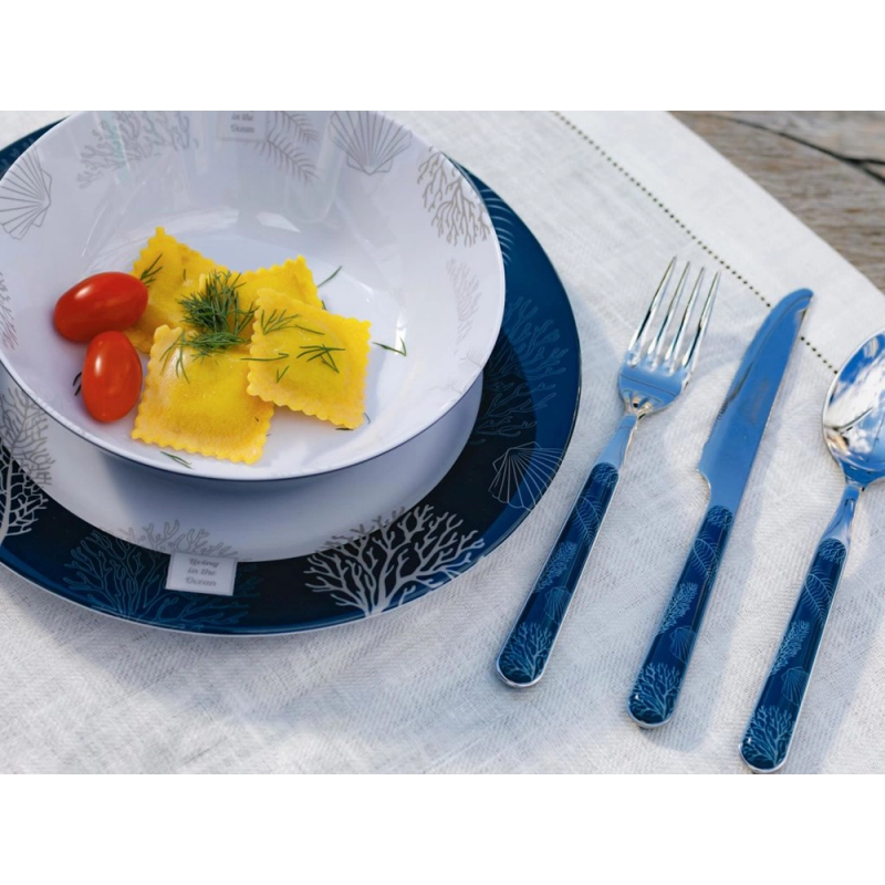 PIATTI FONDI SERIE LIVING - 6pz.