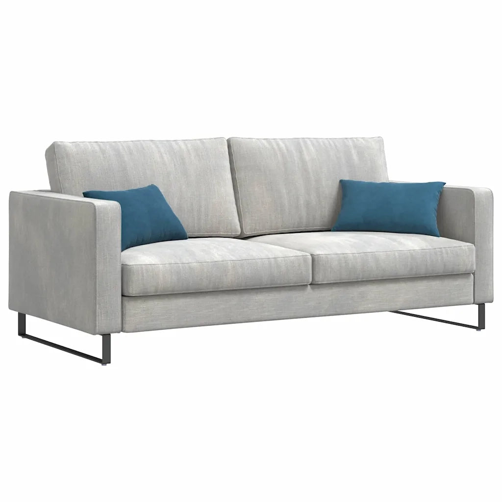 Cuscini da Divano 2 pz | Cuscini per sedie Blu 50 x 30 cm Tessuto in Cords