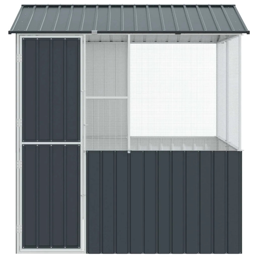 Gabbia per uccelli Antracite 215 x 209 x 230 cm Acciaio zincato 3325170