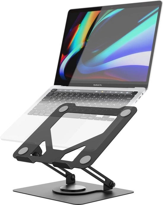 Ergonomico Elevatore per Laptop - Elevatore per Laptop - Stabile - Lavorare in Piedi - Ergonomico - Elevatore per Laptop da Ufficio - Da non Manicare per il tuo Laptop