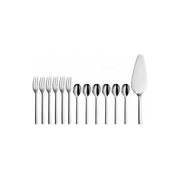 WMF 3201002511 Nuova Set per Dolci 13 pezzi Acciaio Inox Cromargan 18-10 Lavabile in Lavastoviglie colore Cromo