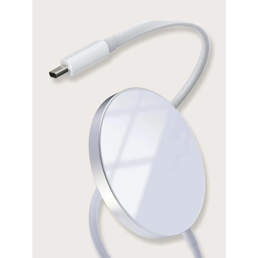 Trade Shop - Caricatore Senza Fili Magnetico Compatibile Con Iphone 12 Ricarica Veloce -