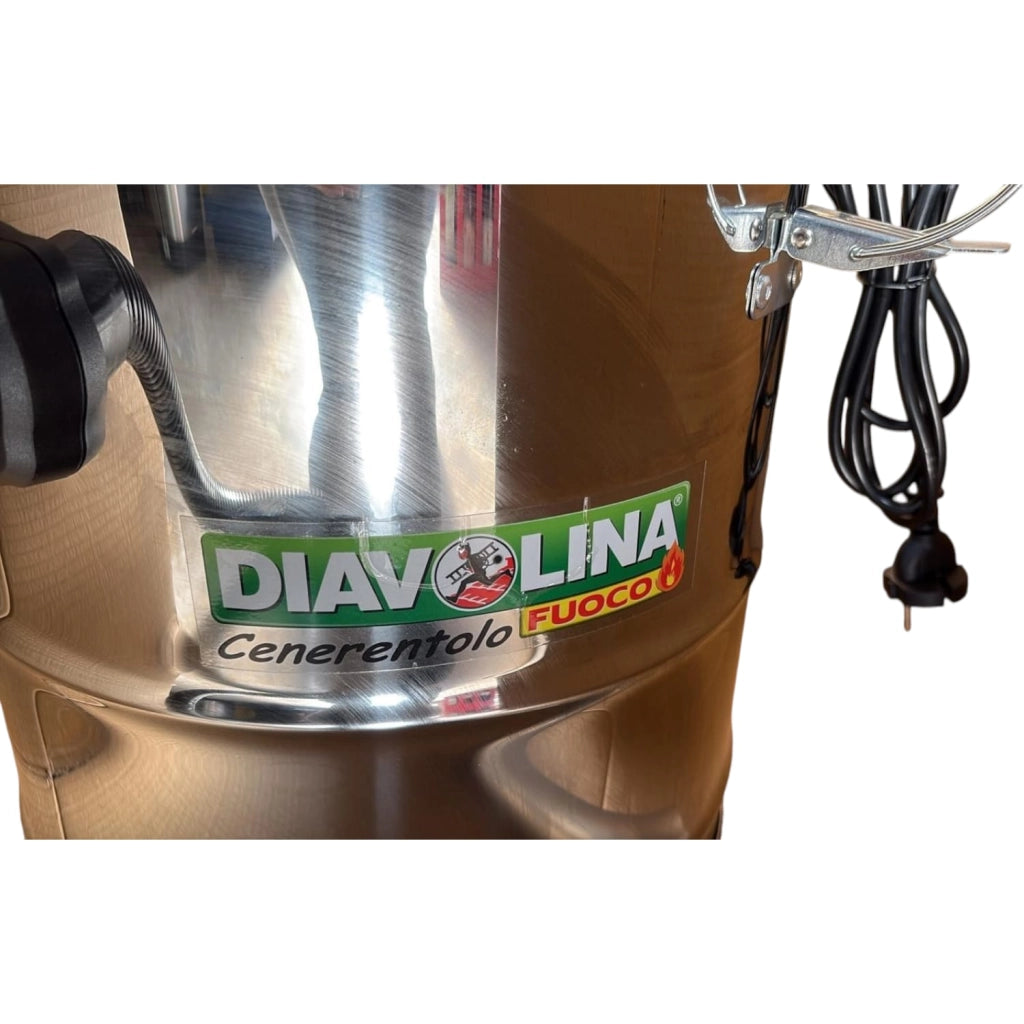 Aspiracenere Cenerentolo Diavolina LT 18 1000 W filtro HEPA integrato