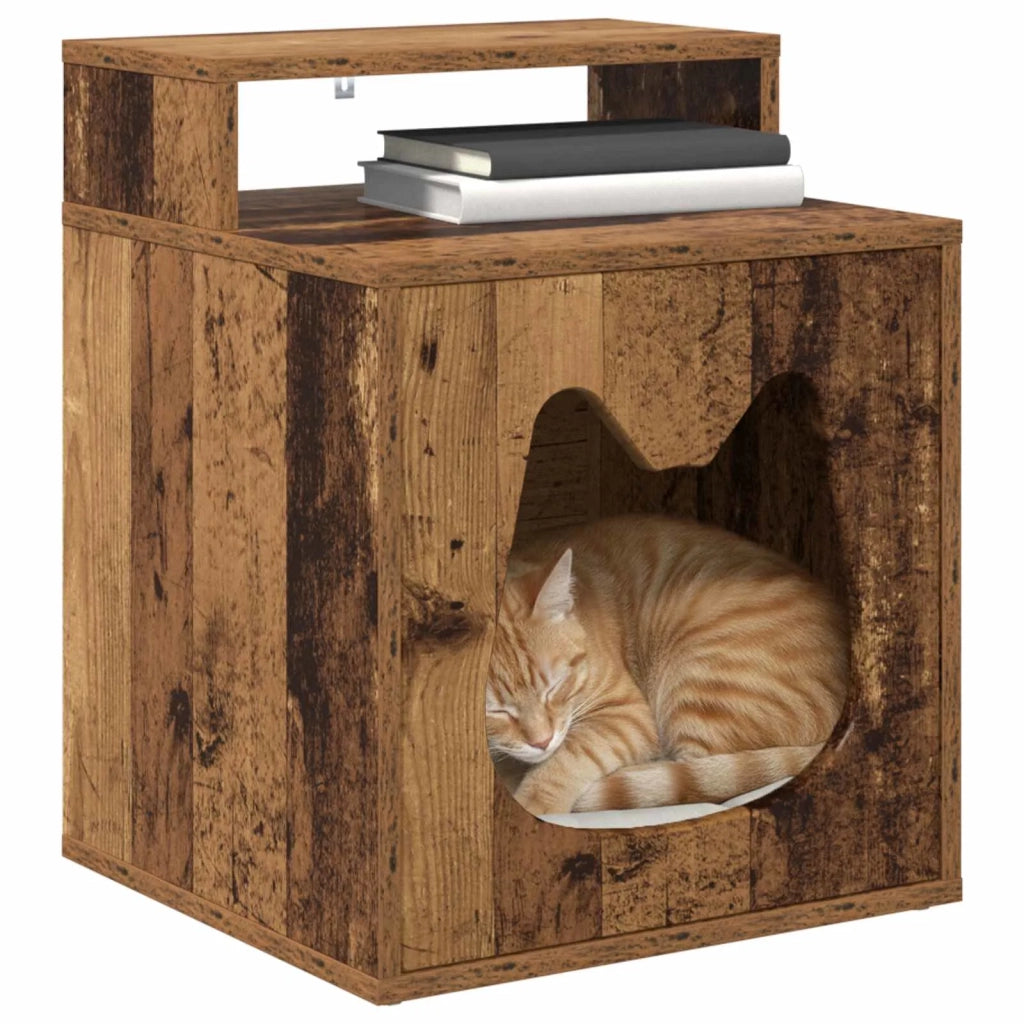 Casa per Gatti Legno vecchio 42,5 x 40 x 53,5 cm CFW8875918