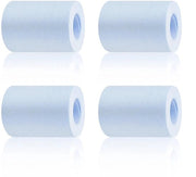 Filtro a più strati in cotone, 5,4 cm di lunghezza, elemento filtro, riduce l'acqua dura, filtro in cotone per la filtrazione dei residui nel water.