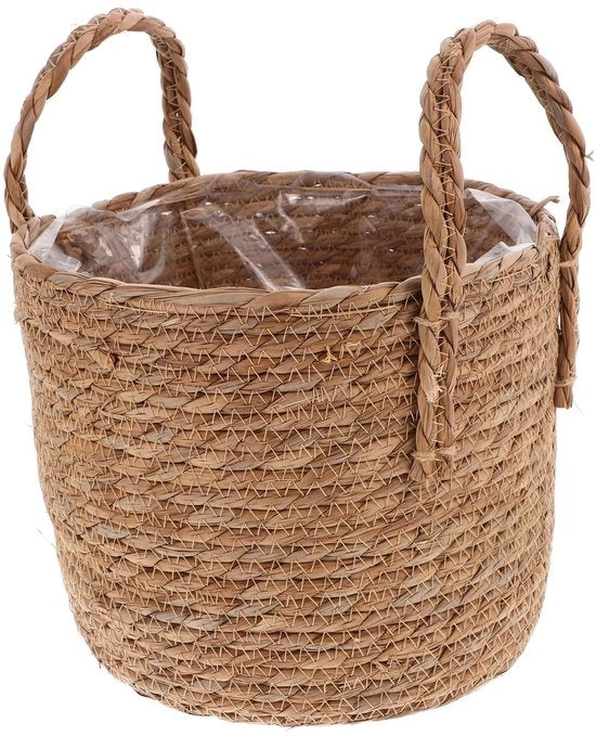 Vaso per Piante in Acciaio - 20 CM - Decorazione Rustica per Interni