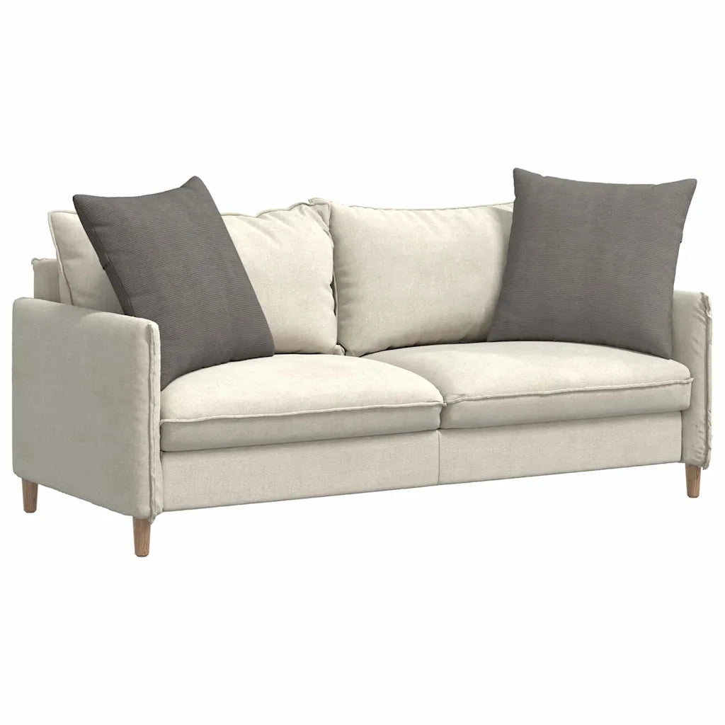 Cuscini da Divano 2 pcs Grigio chiaro 80 x 80 cm 42014075