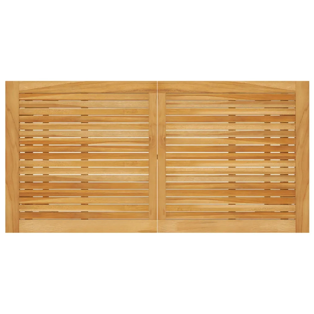 Set Mobili da Pranzo per Giardino 5 pz Nero cod mxl 41276