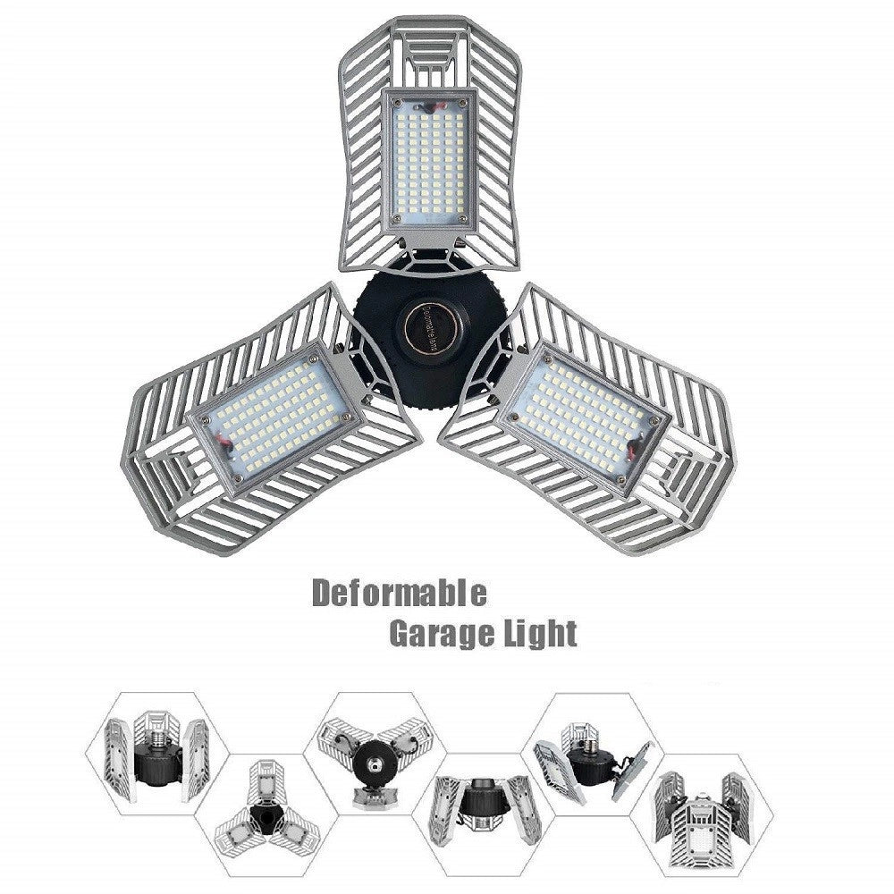 Trade Shop - Lampada Lampadario Led Smd 60w 6000k 6000 Lumen Deformabile Attacco E27 -