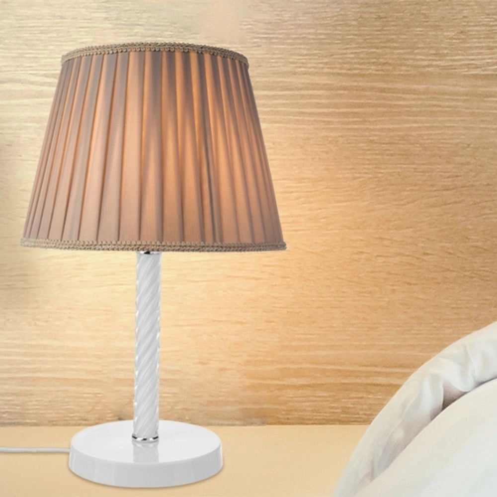 Lampada da tavolo vetro bianco Piray ASZ1277