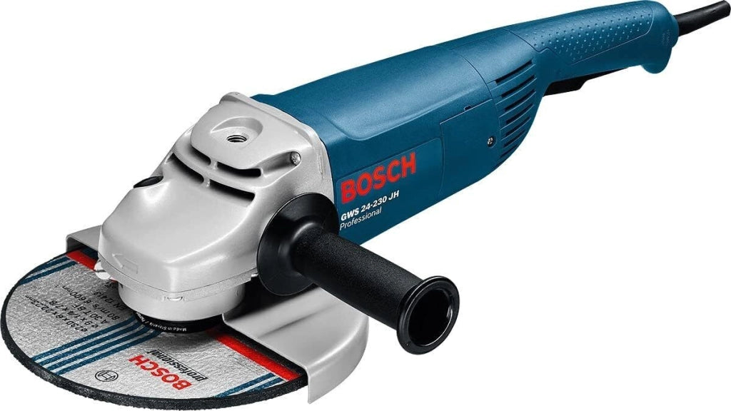Bosch Professional Smerigliatrice Angolare Gws 24-230 Jh 230 Mm Motore 2400 Watt