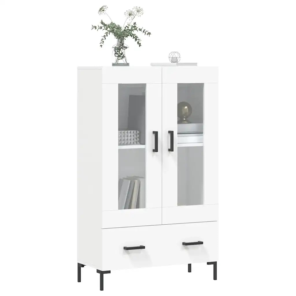 Credenza Bianca 69,5x31x115 cm in Legno Multistratocod mxl 127590
