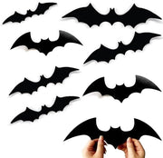 Decorazione da parete 3D - Vampiro da parete - 48 pezzi - Stickers da parete rimovibili - PVC impermeabile - Decorazione per Halloween - Decorazione per giardino