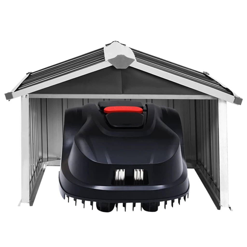 Riparo per robot da giardino 92 x 97 x 63cm acciaio zincato antracite 02_0022394