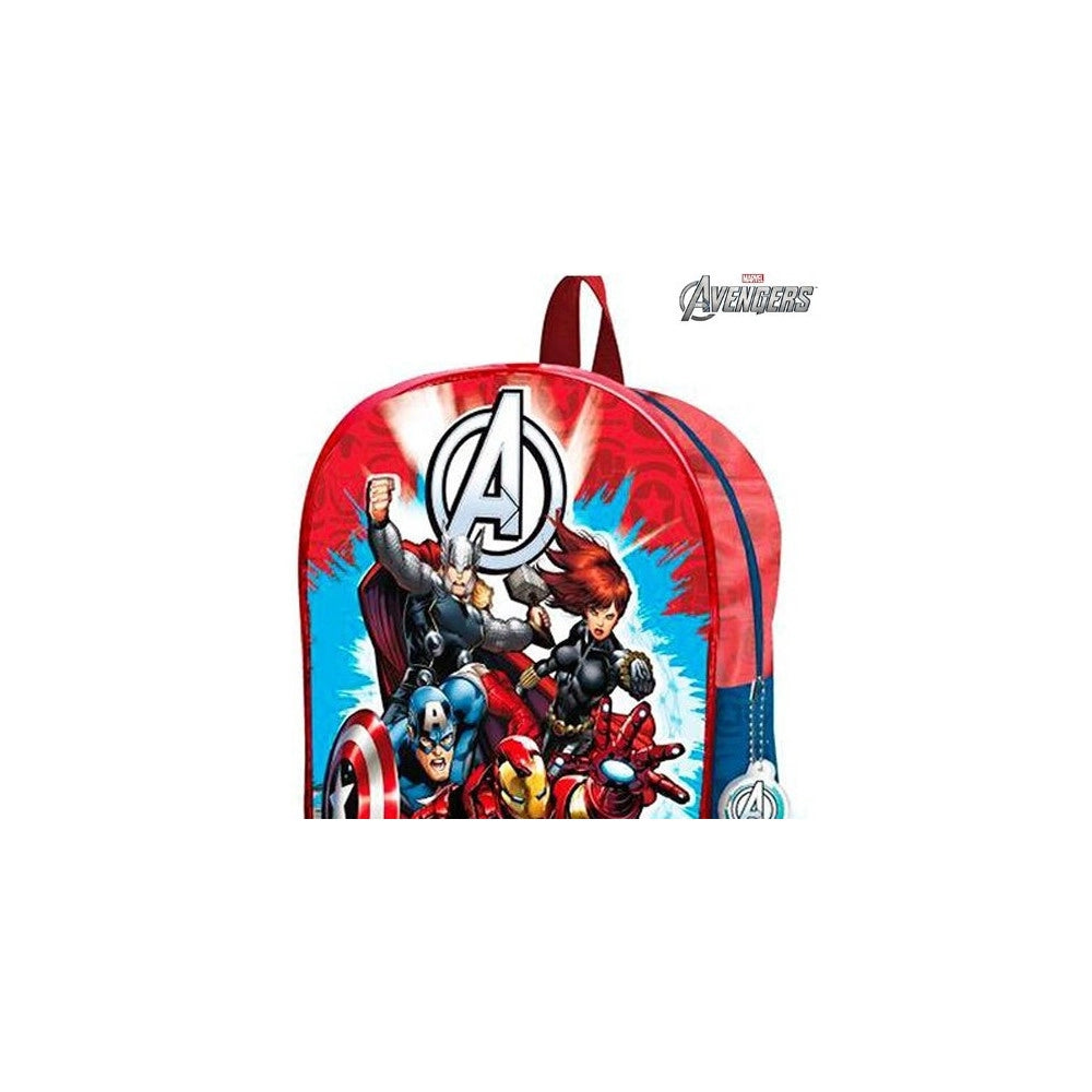 Trade Shop - Zaino Scuola Asilo Elementare Zainetto Supereroi Marvel Avengers Stampa In 3d -