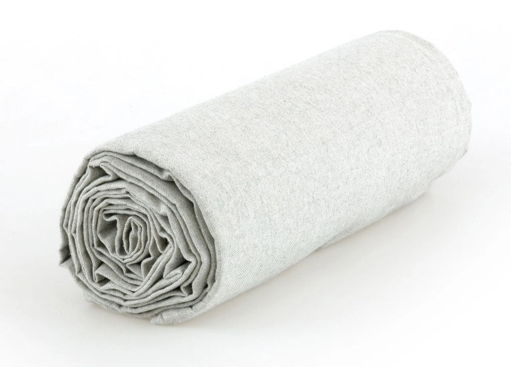 Telo Arredo Granfoulard Copritutto Cotone Made Italy Vari Disegni Arredatutto Copriletto Multiuso - 2 Piazze - Prezioso Grigio