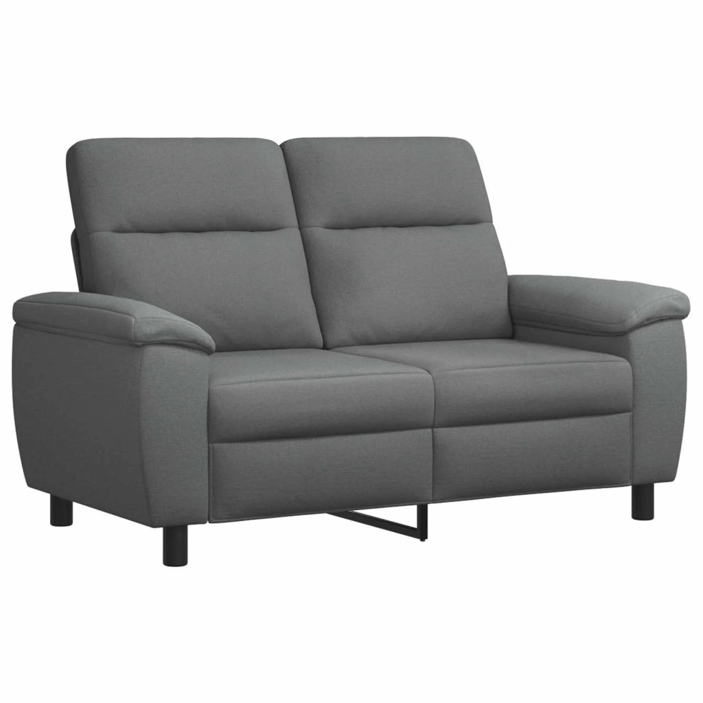 Set di divani 2 pcs Grigio Scuro Tessuto 3430575