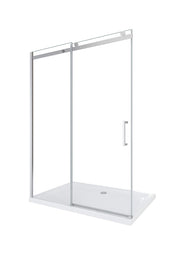 Porta Parete Doccia 180 cm 1 Anta Scorrevole in Cristallo Trasparente 8mm H190 Cristal