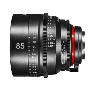 XEEN Cinema 85mm T1.5 Canon EF obiettivo full frame MF Cine Video Lens per alte risoluzioni con pignoni follow focus