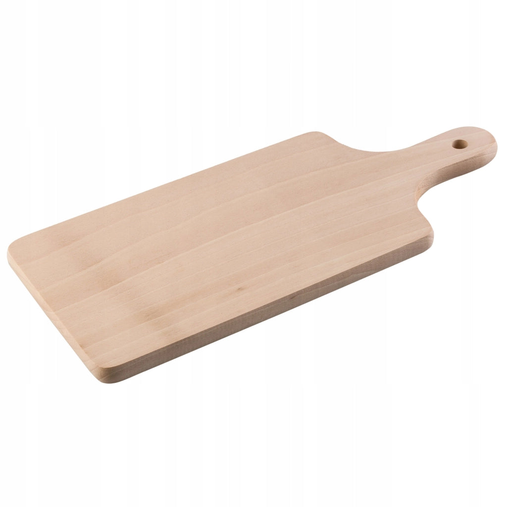 Tagliere da cucina tradizionale in legno KADAX con manico, 28x17,5 cm, faggio