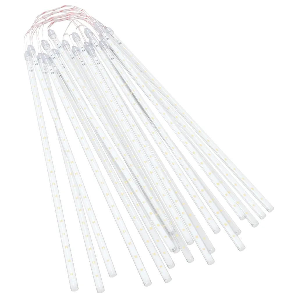Luci Meteoriche 20 pz 50cm Bianco Caldo 720 LED Interni Esterni 328547
