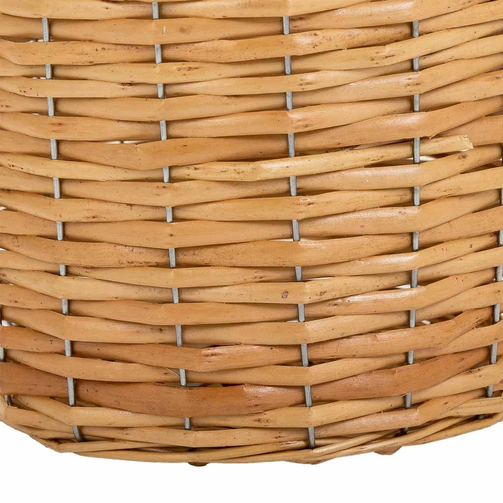 Vaso in vimini marrone d21x38h
