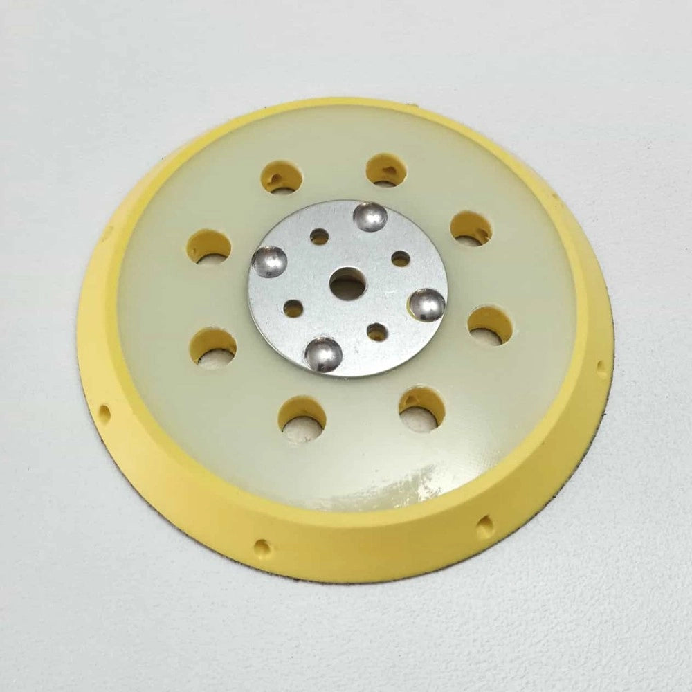 Benman platorello da 125mm flessibile in plastica con velcro per levigatrice orbitale